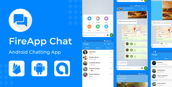 تطبيق FireApp Chat - امتلاك تطبيق دردشة مميز لاجهزة الاندرويد