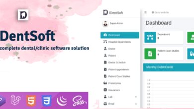 سكربت iDentSoft - قم بإدارة عيادتك بشكل احترافي